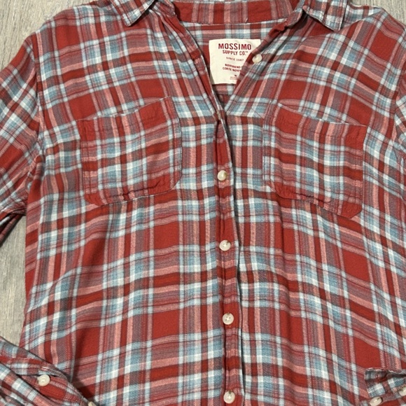 LIKE NEW! Women's Upcycled Gypsy Custom Flannel w/Ruffle - MEDIUM - Picture 9 of 12